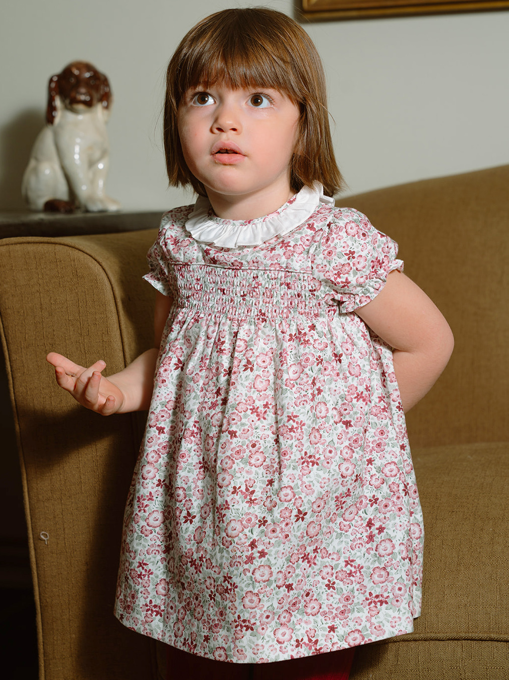 Vestido Charlotte estampado otoño