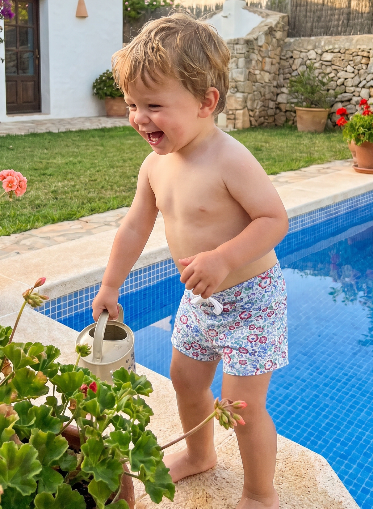 Boxer niño estampado Amelia