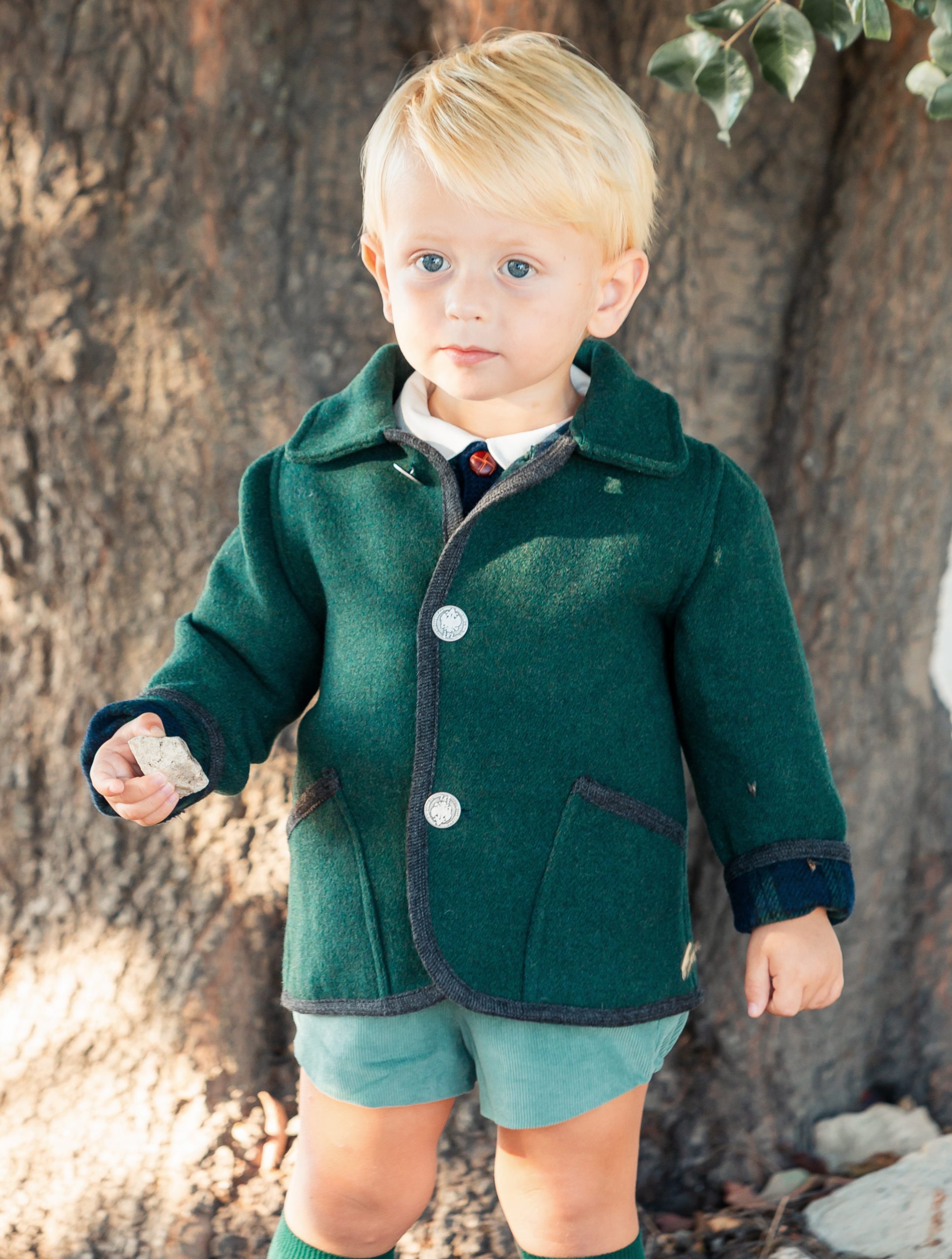 Chaquetón austriaco verde