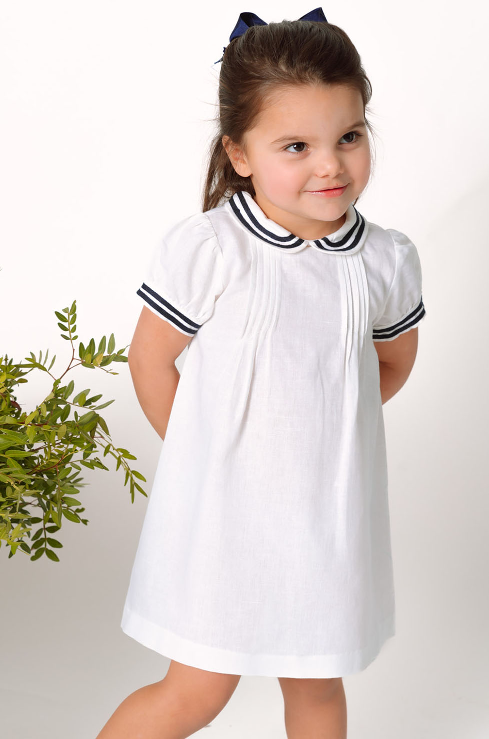 Vestido Marinero de lino