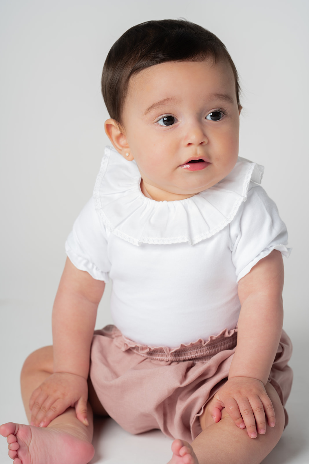 Body m/c volante batista puntilla blanca