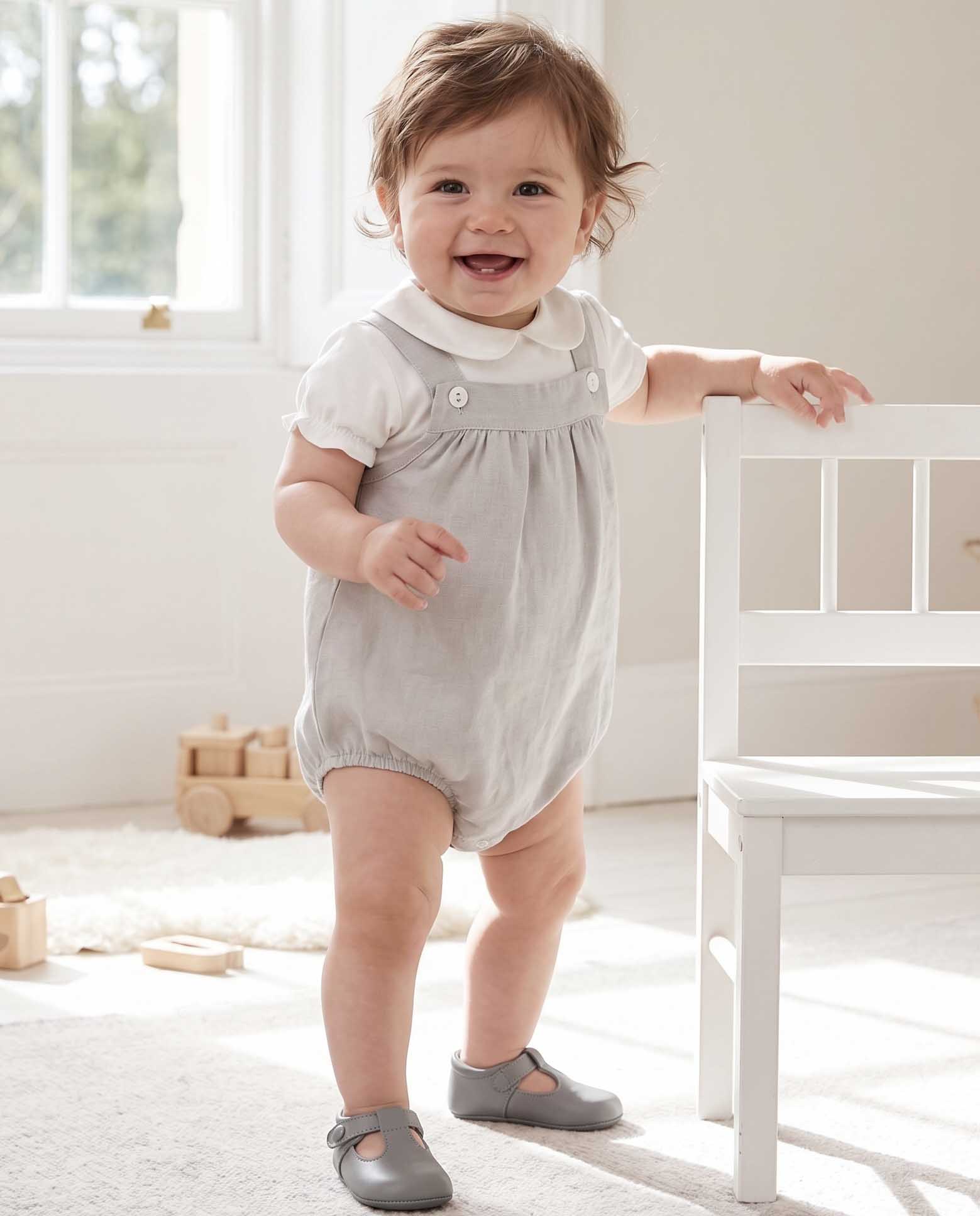 Peto m&h  lino gris