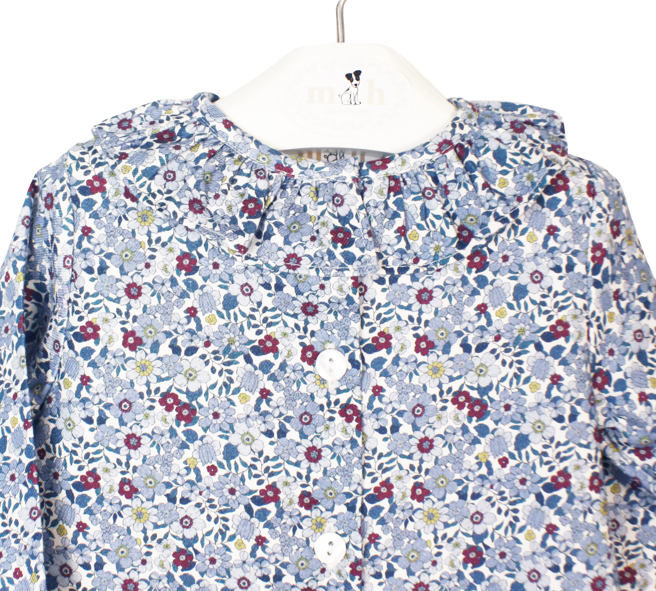 Blusa volante estampado campanilla