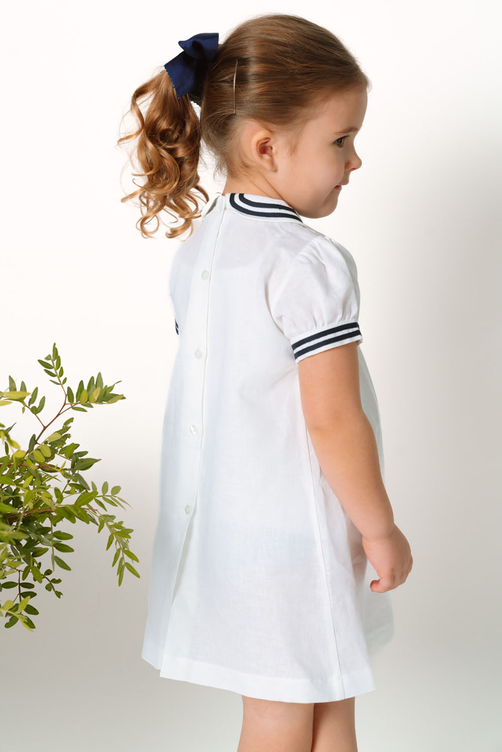 Vestido Marinero de lino