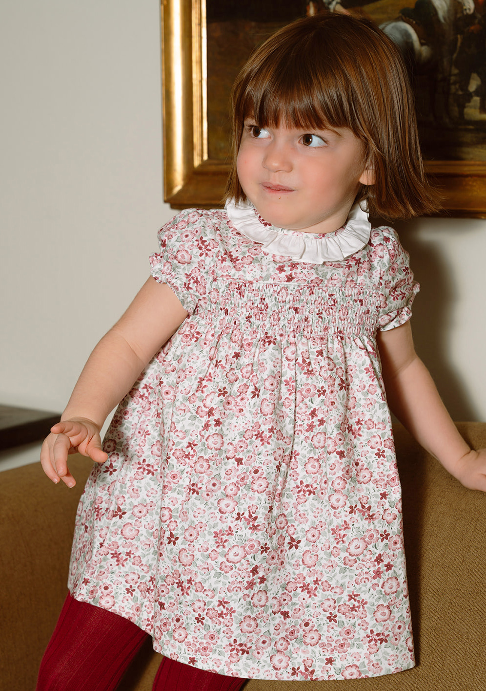 Vestido Charlotte estampado otoño