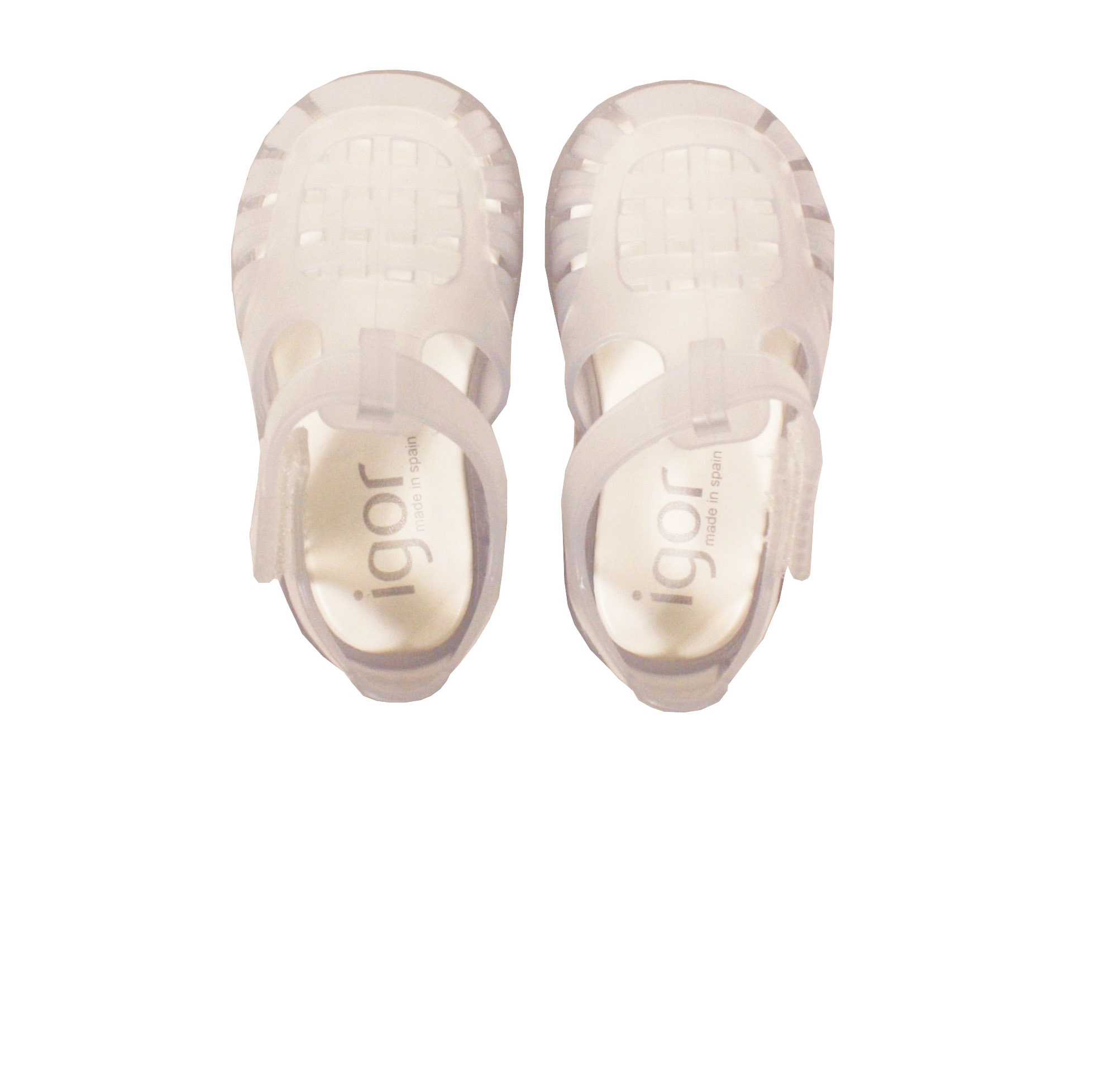 Cangrejera blanca con velcro