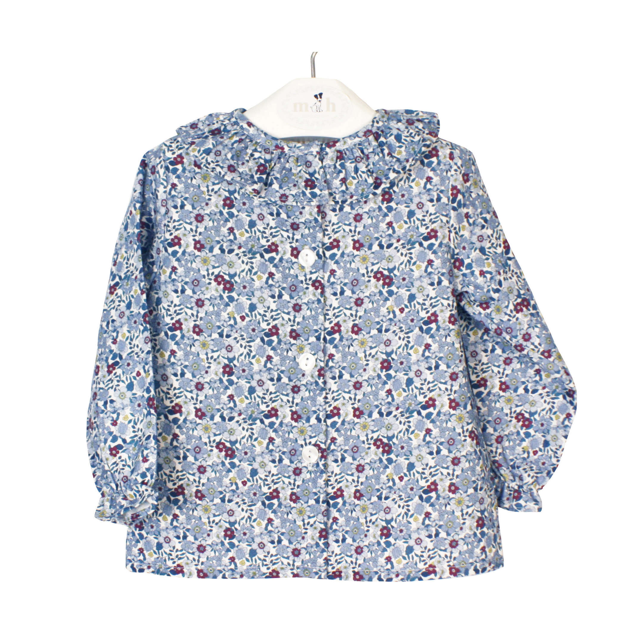 Blusa volante estampado campanilla