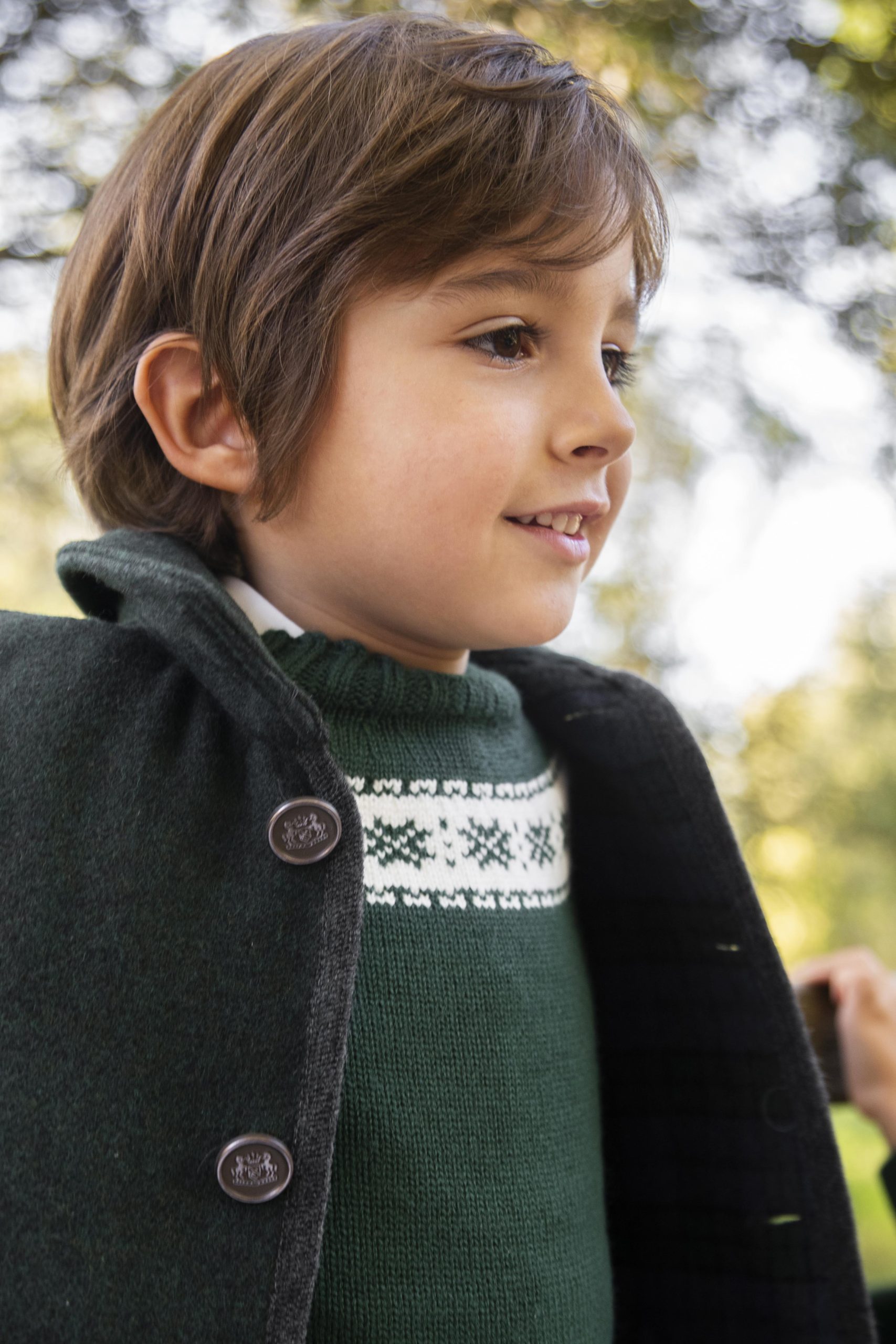 Chaquetón austriaco verde