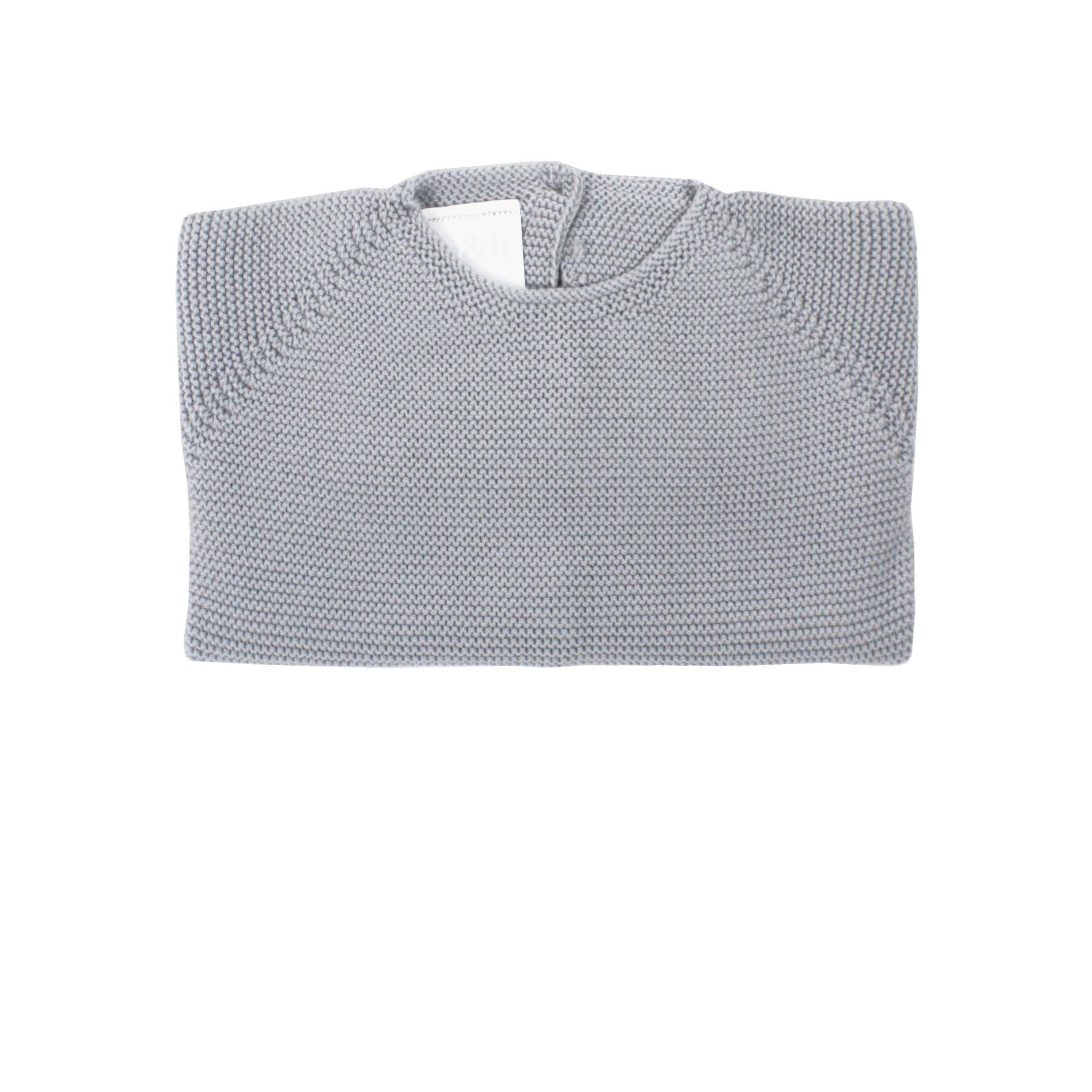 Jersey de bebé gris claro en punto perlé