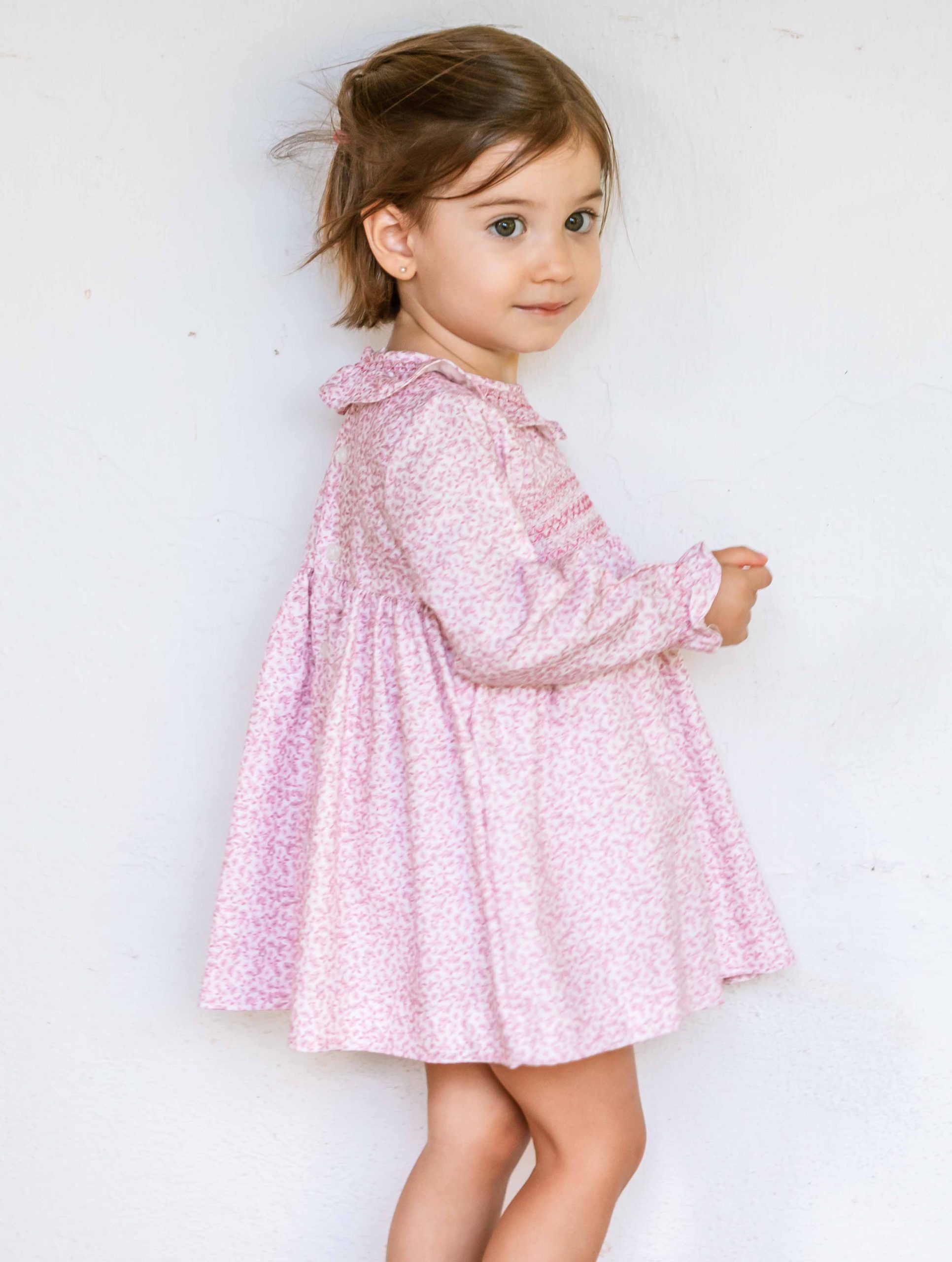 Jesusito Elsa estampado momo rosa