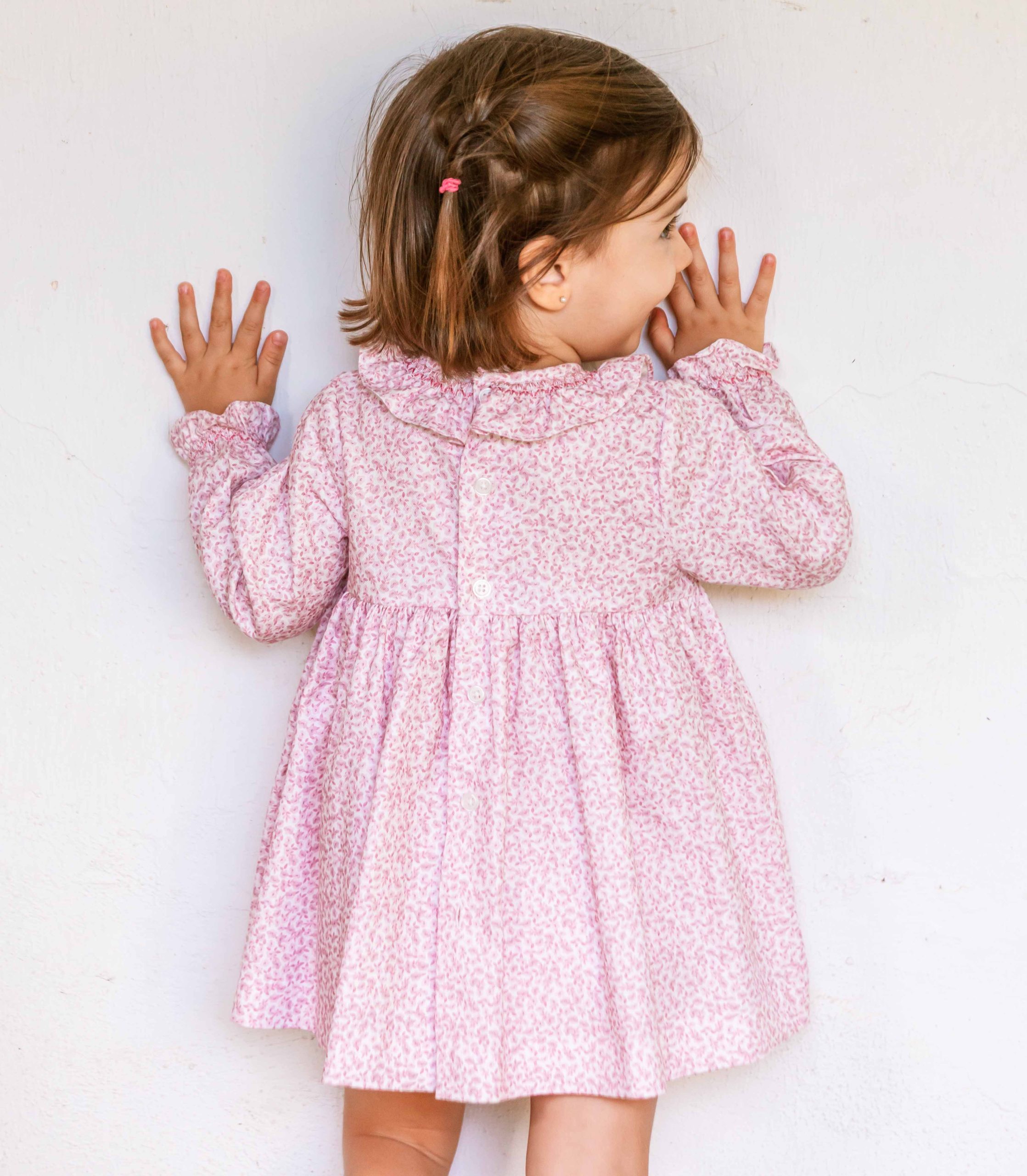 Jesusito Elsa estampado momo rosa