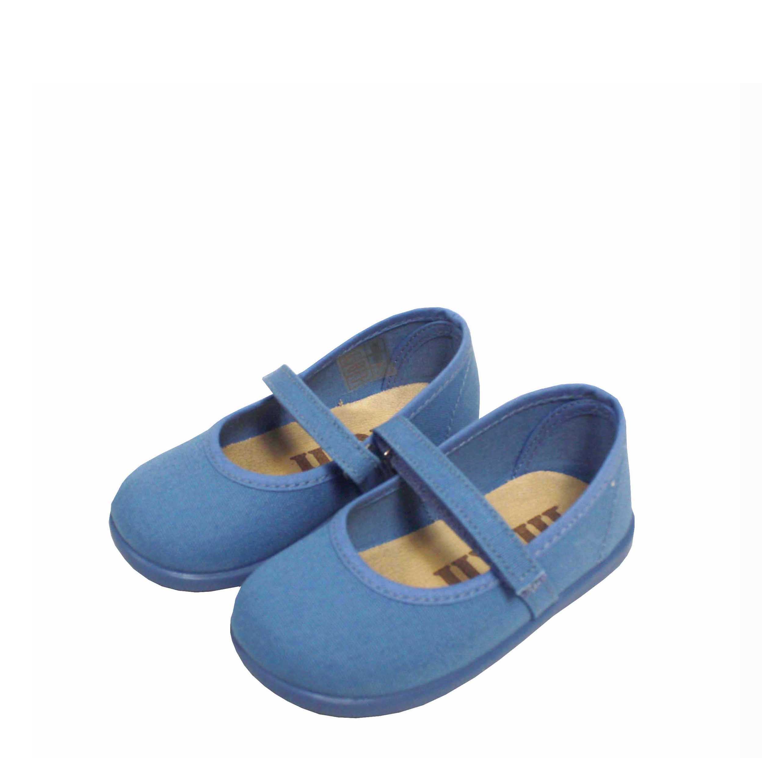 Loneta mercedita azul acero con cinta