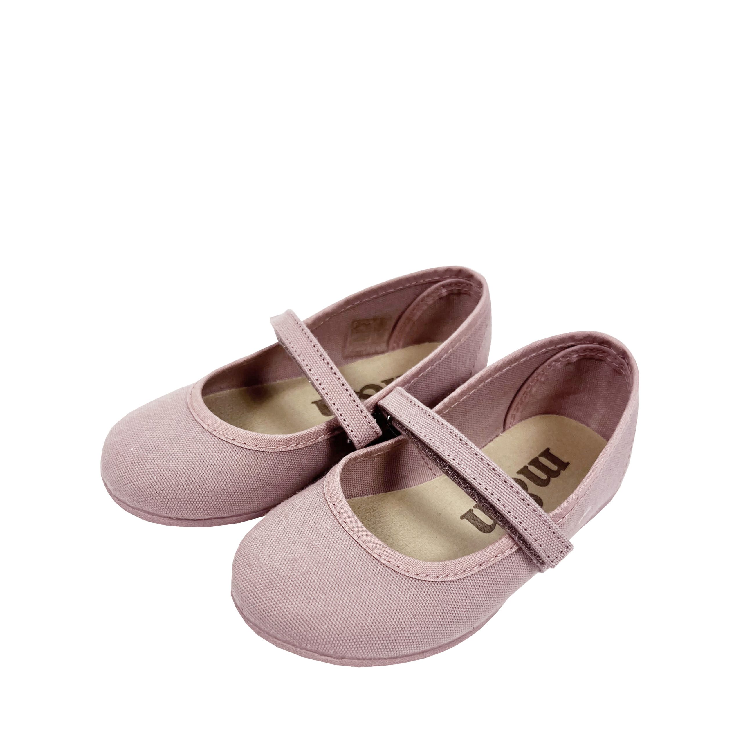 Loneta mercedita rosa empolvado con cinta