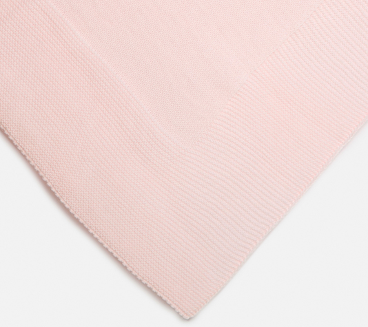 Manta punto rosa