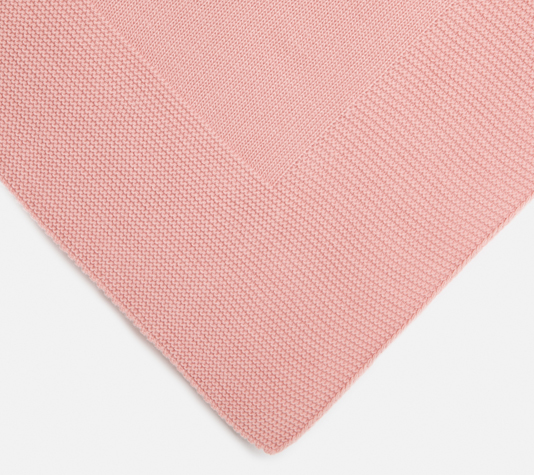 Manta punto rosa palo