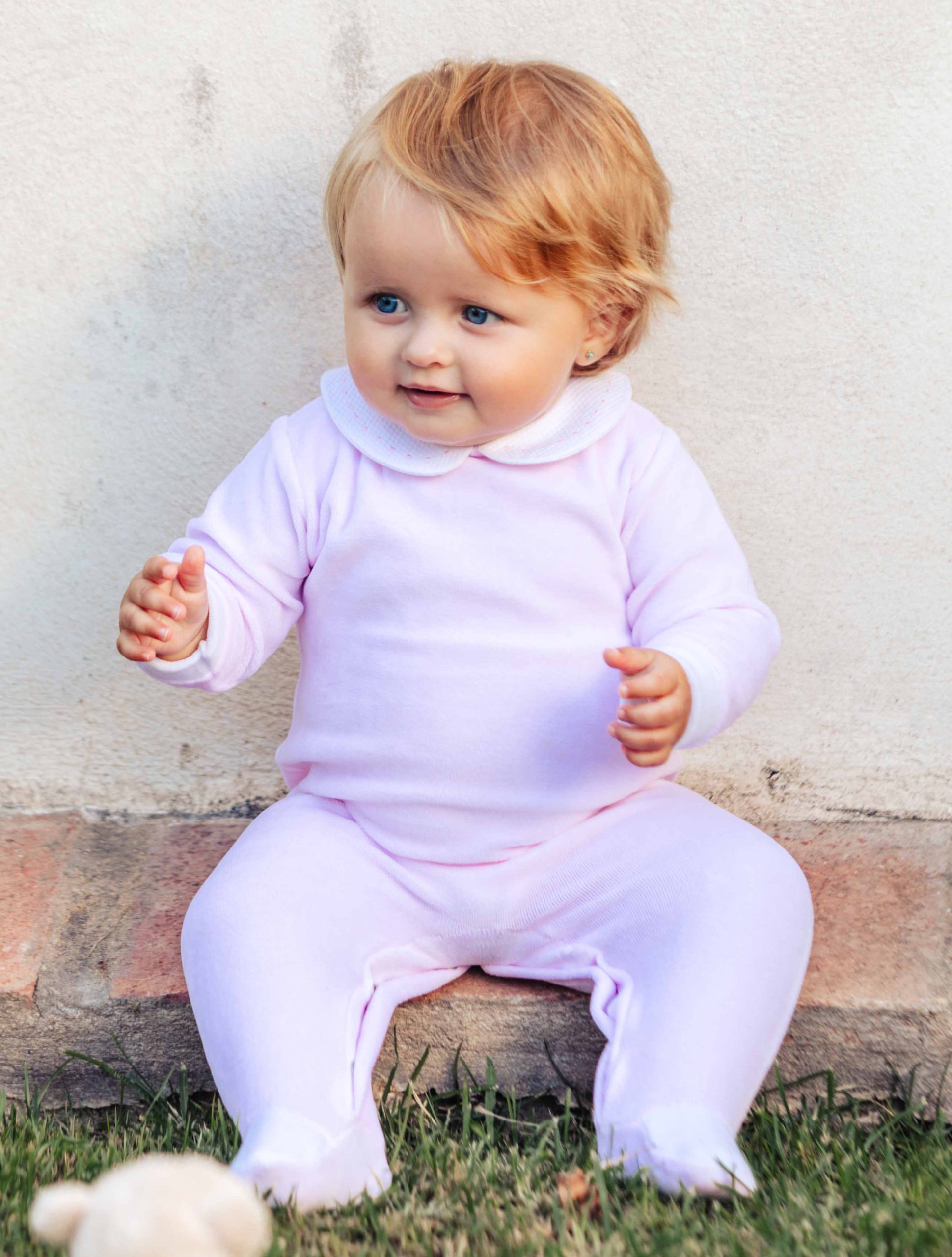 Pijama terciopelo rosa