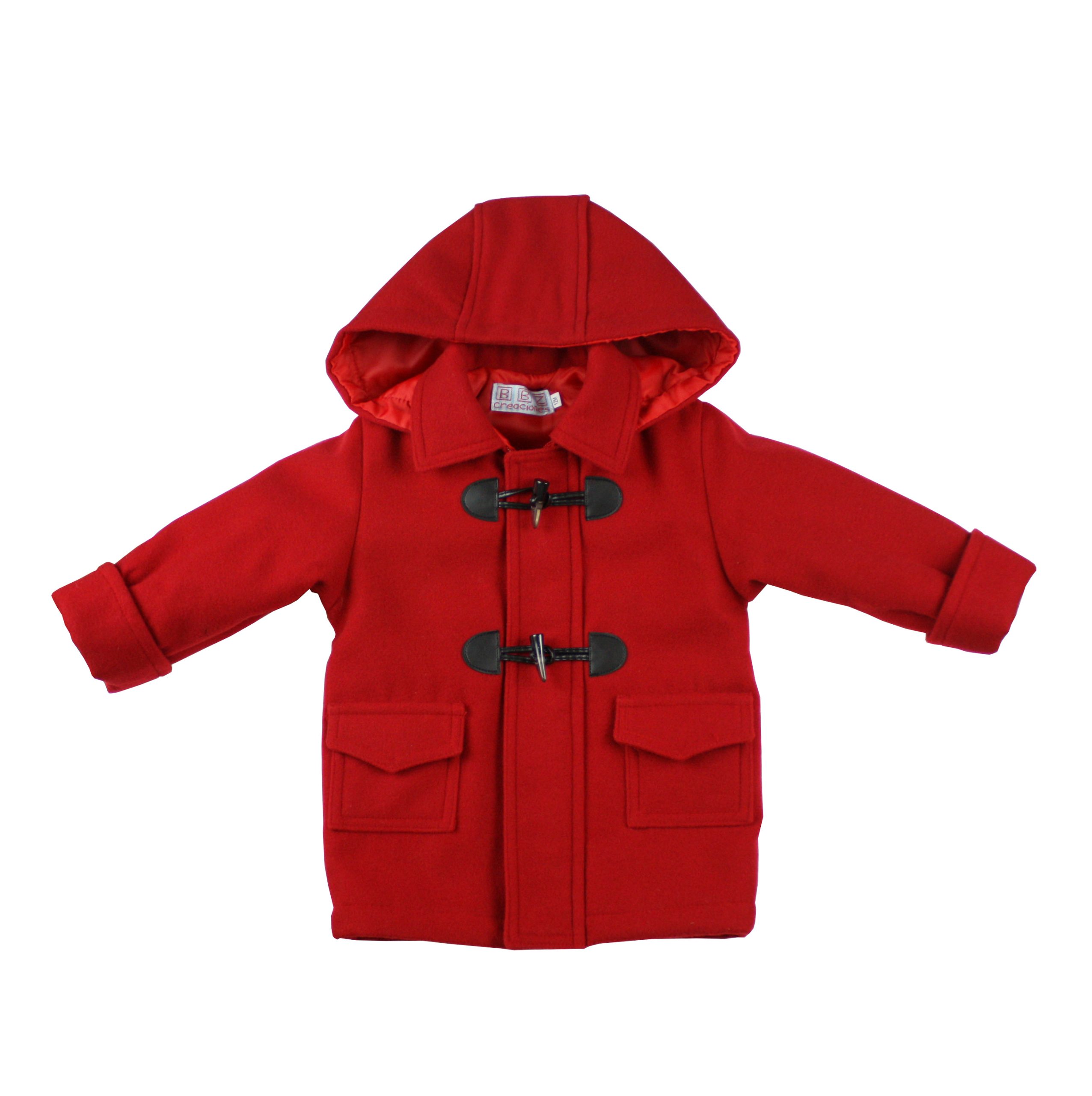 Trenca roja con capucha