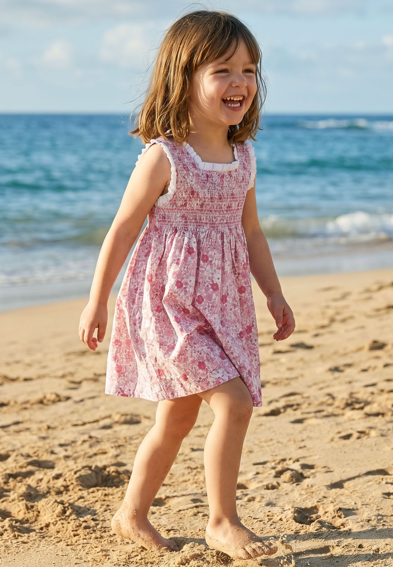 Vestido Alice estampado Hera rosa