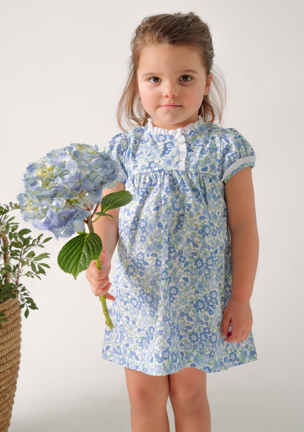 Vestido Balmoral estampado orlando