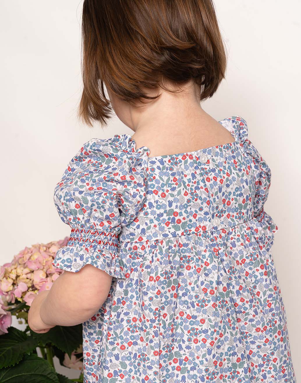 Vestido Daniela campanilla azul