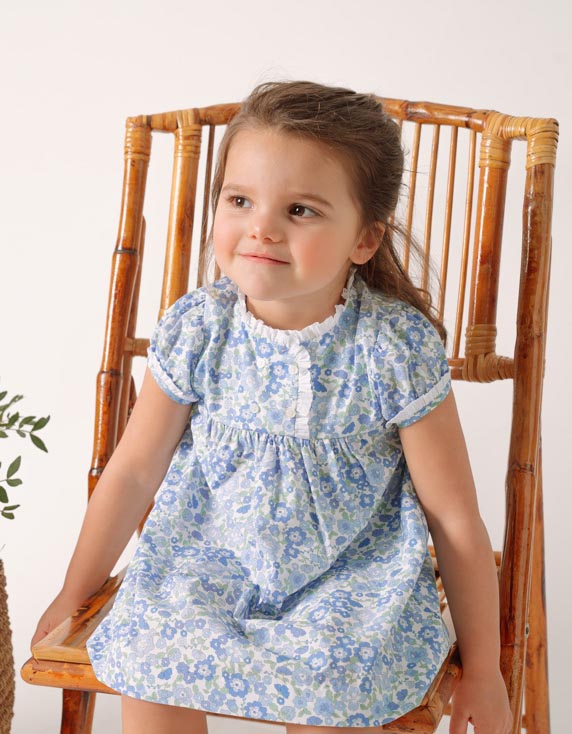 Vestido Balmoral estampado orlando