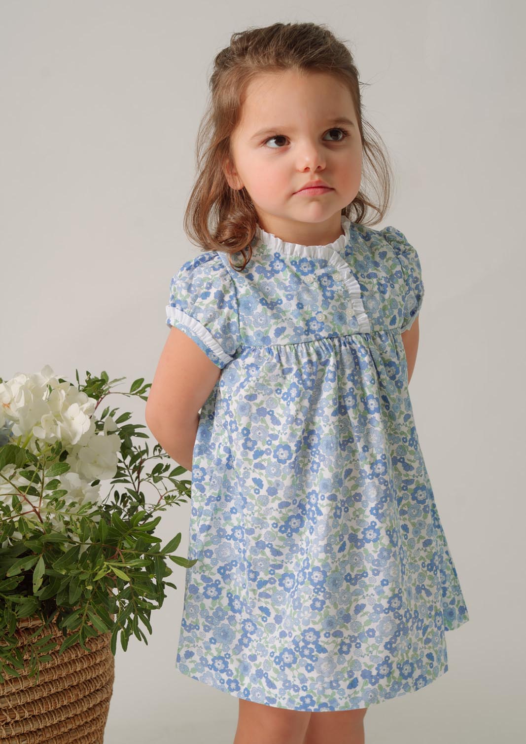 Vestido Balmoral estampado orlando