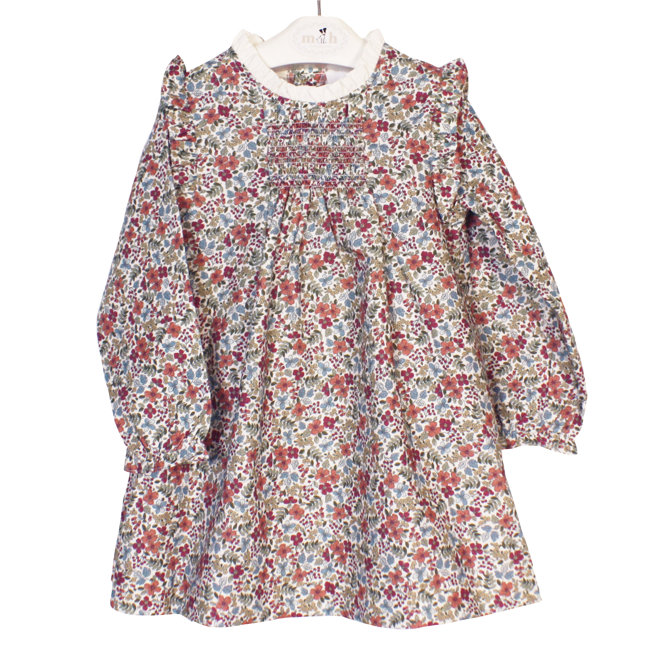 Vestido Carmen estampado multi