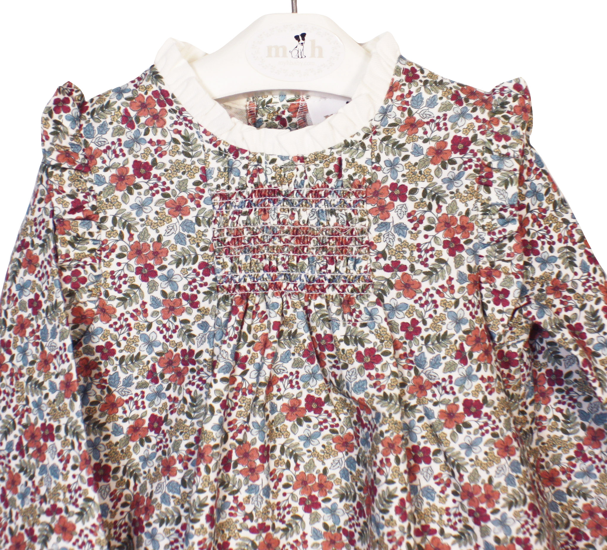 Vestido Carmen estampado multi
