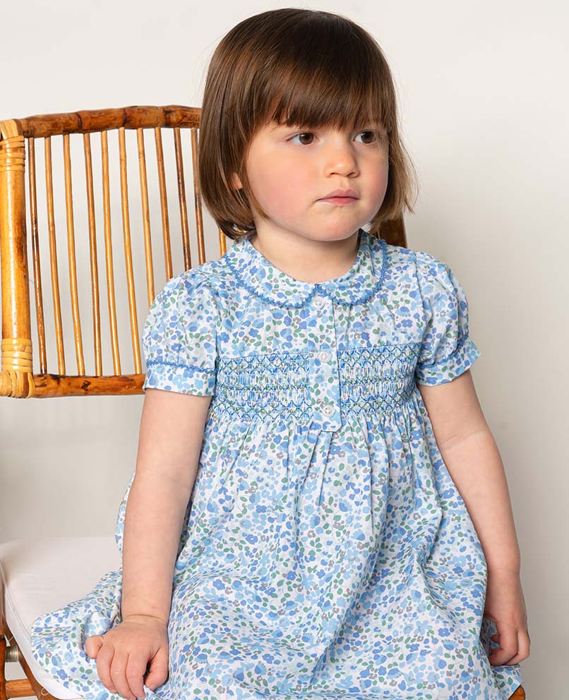 Vestido Elisa Alma azul