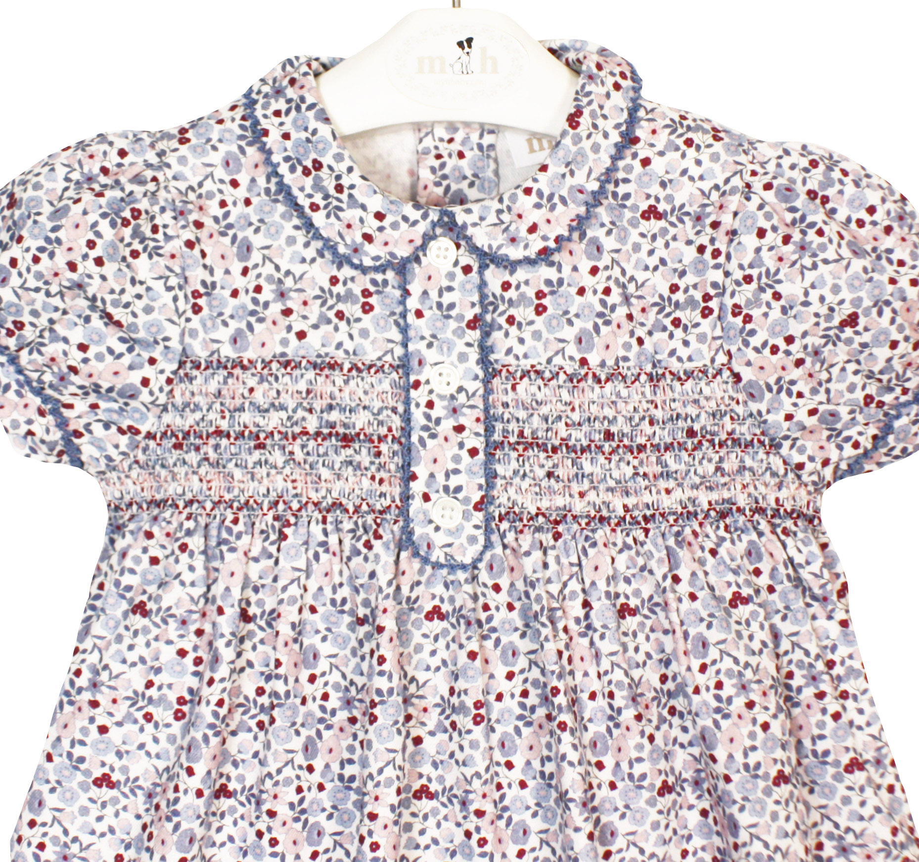 Vestido Elisa otoño azul