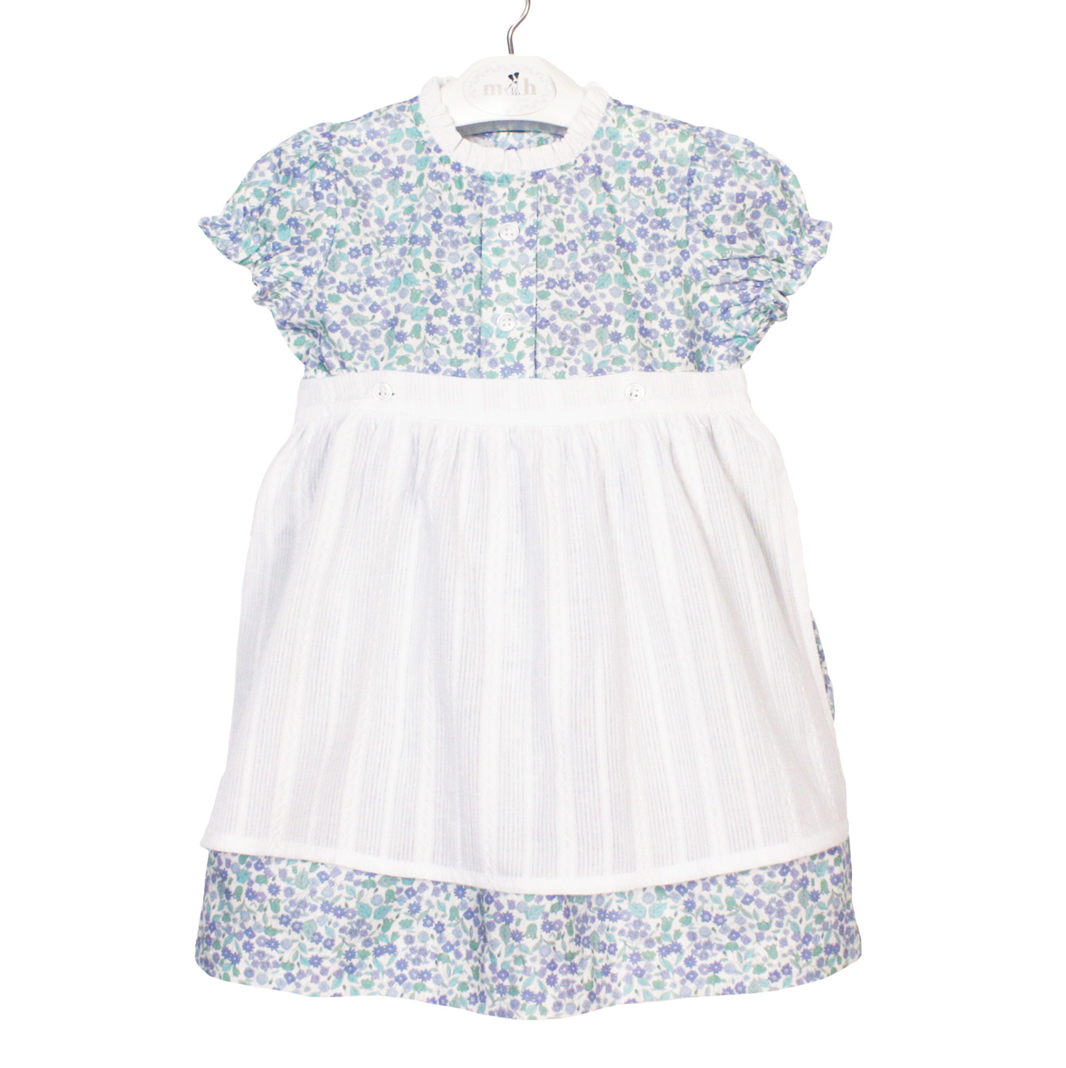 Vestido Tirol campanilla verde