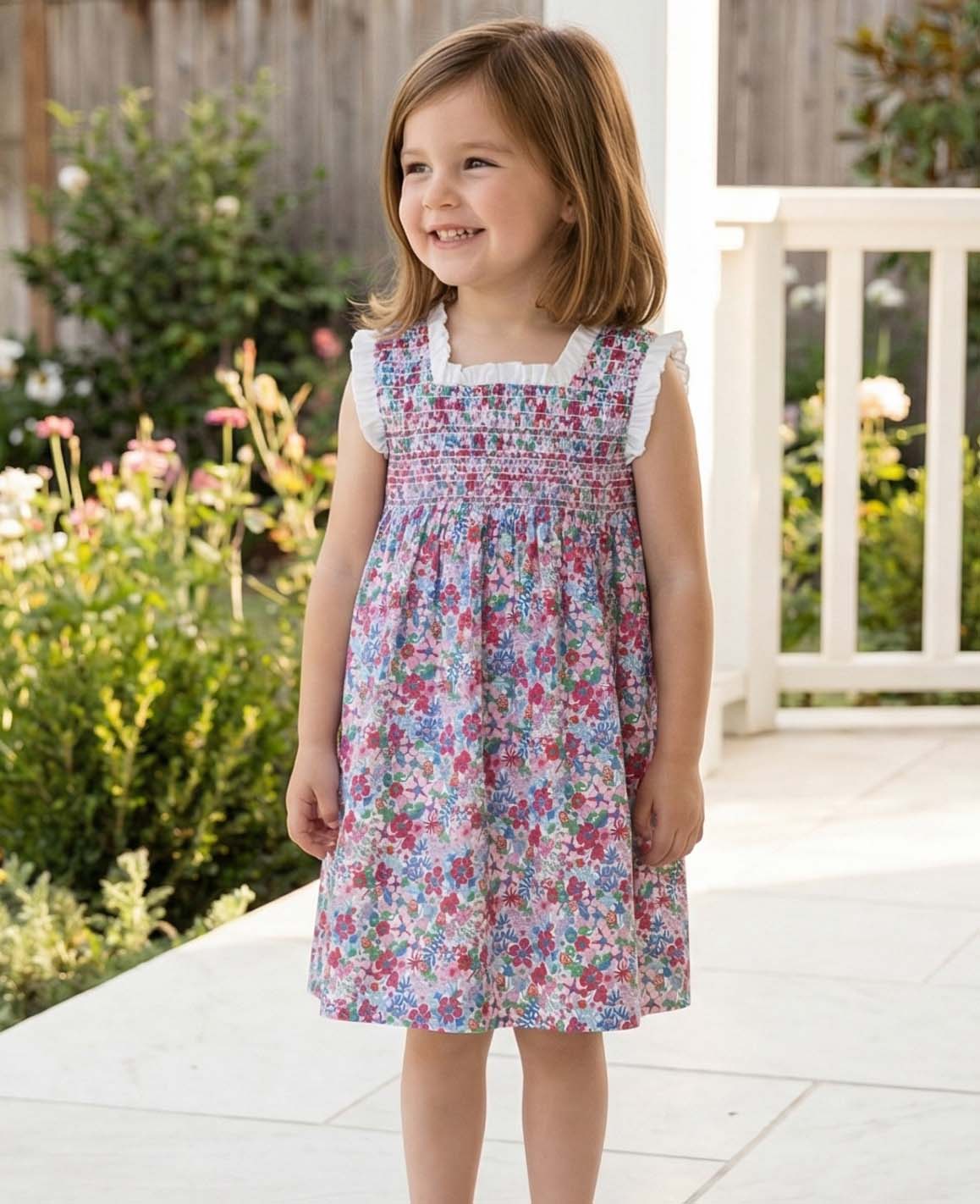 Vestido Alice Liberty Azul