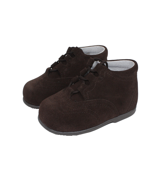 Zapato ante bota gales marrón