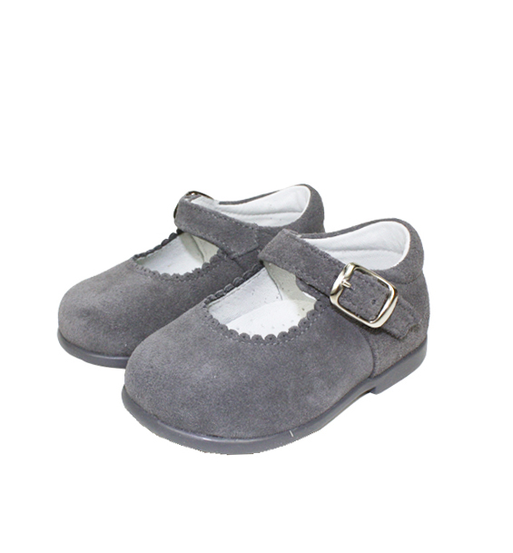 Zapato ante mercedita gris
